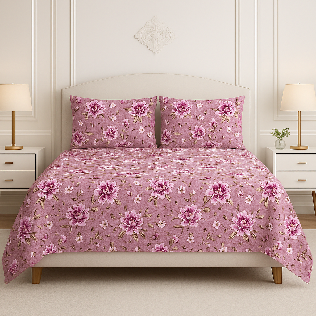 Amade Gold Bedsheet Set 3pcs
