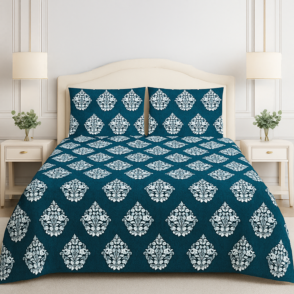 Jami Gold Bedsheet Set 3pcs