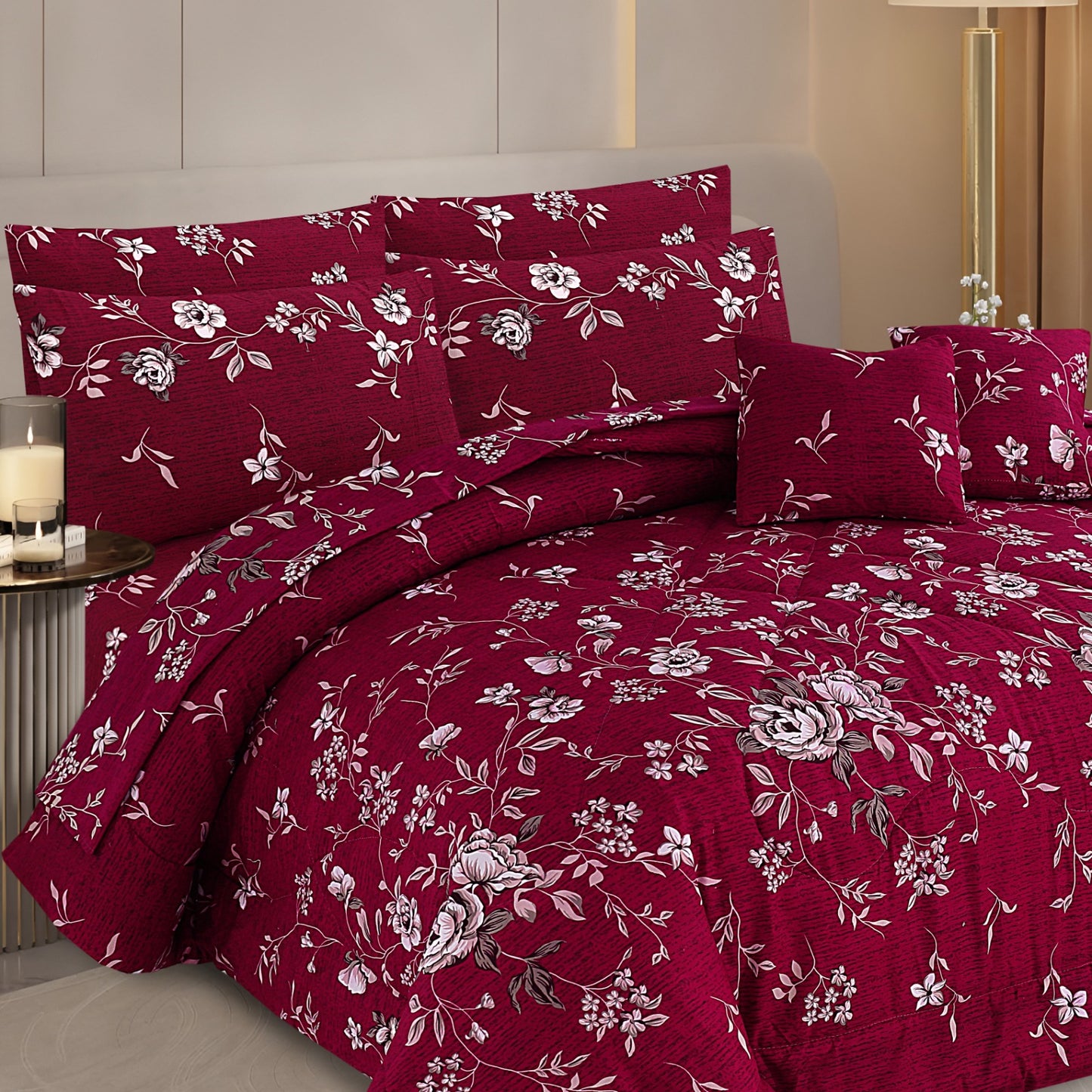 Jofe 8pcs Winter Razai Set