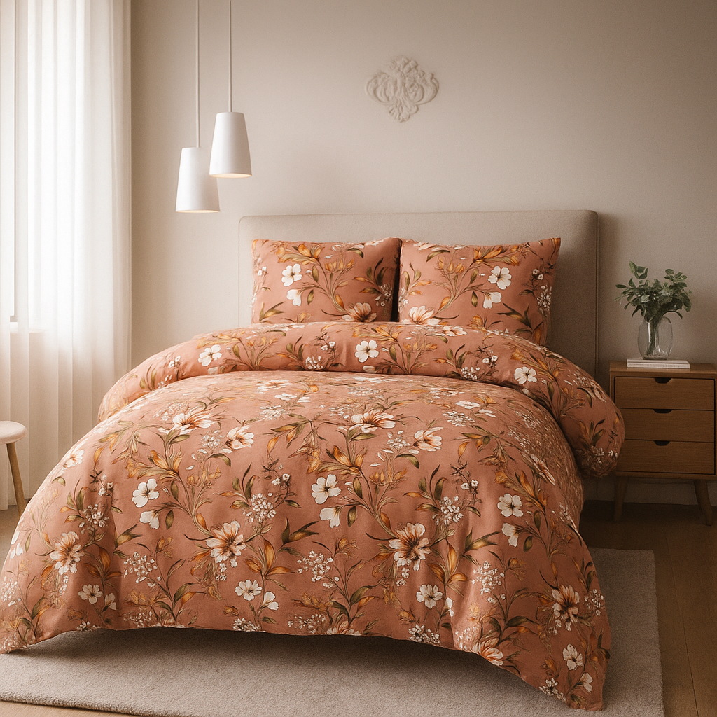 Luxury Gold Bedsheet 3pcs