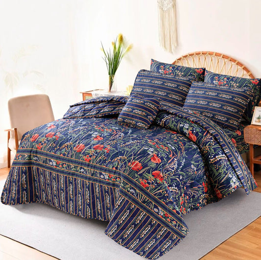 Eritty Comforter Set 7 Pcs