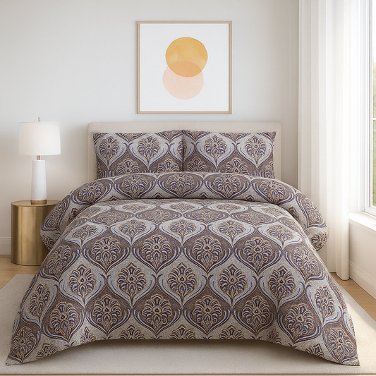 Zemal Gold Bedsheet Set 3pcs