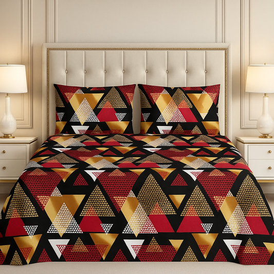 Uwell Gold Bedsheet Set 3pcs