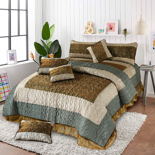 Bridle Orghanza Quilt Set 8Pcs D14