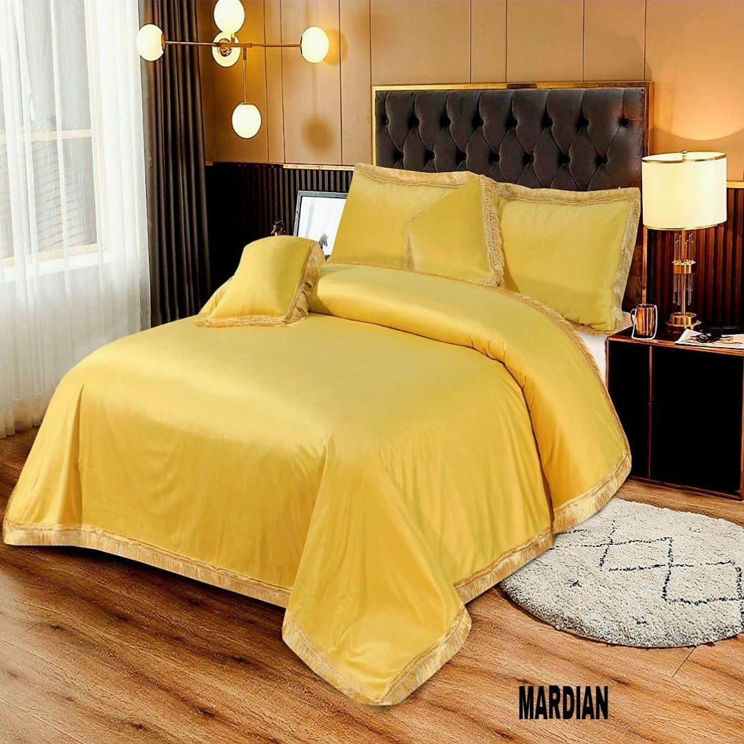 Sweet Yeny Velvet BedSheet 5 Pcs