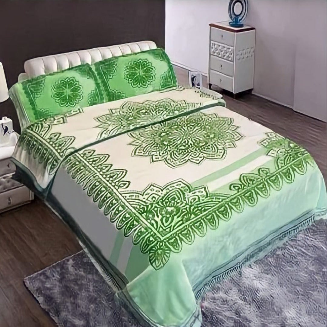 Luxury Royal Reqy Blankets 4Pcs