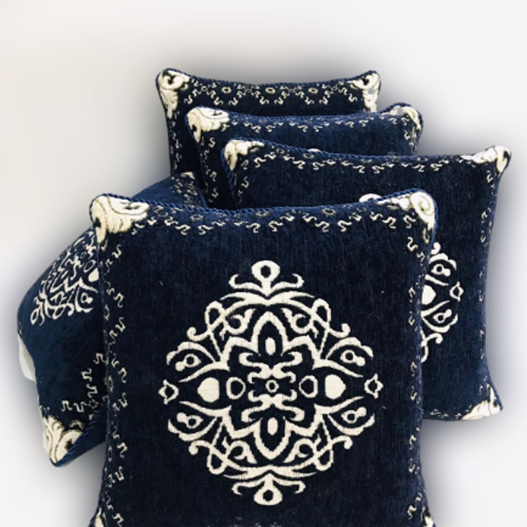 Belik Velvet Jaquard Cushion Cover 5Pcs