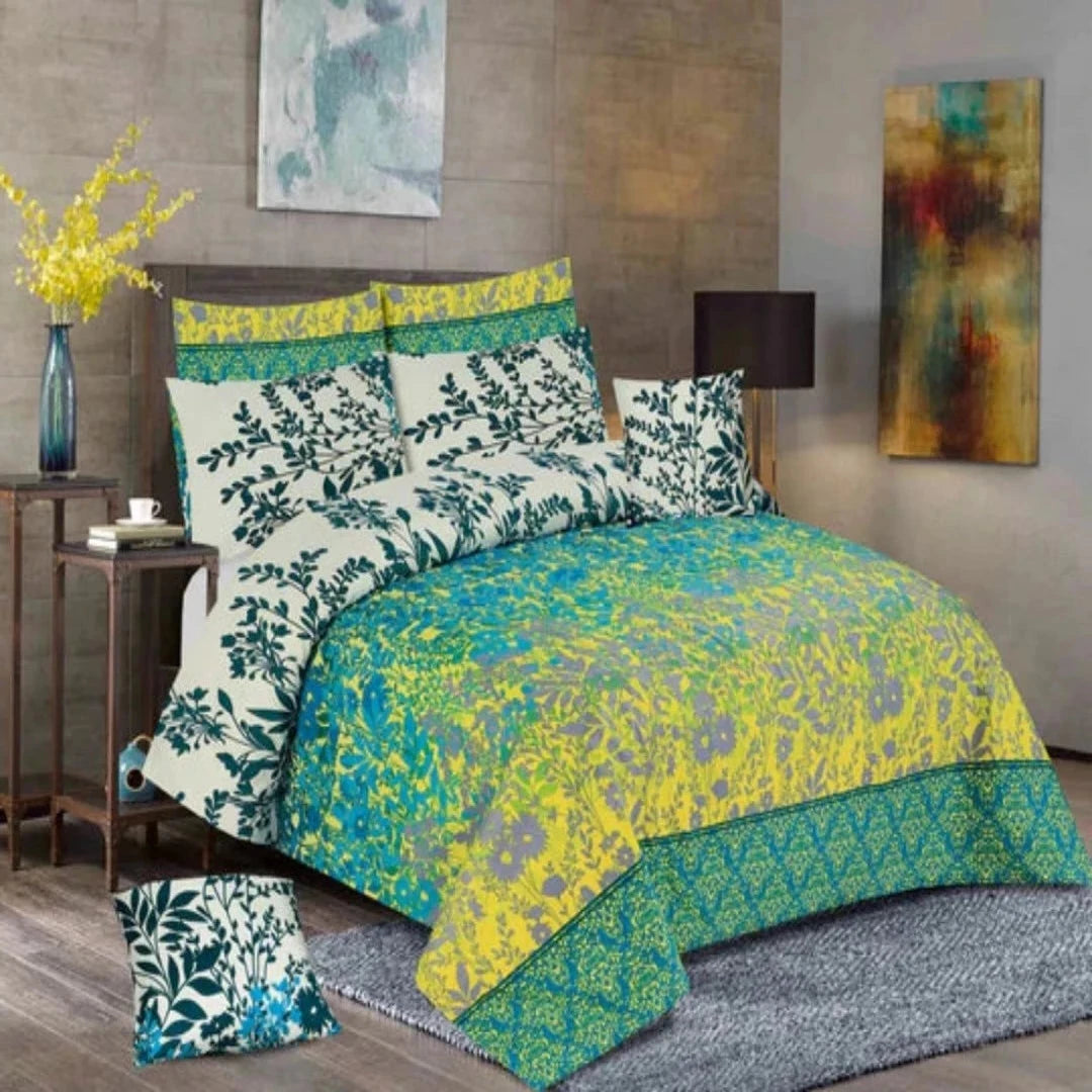 Lime Comforter Set 7 Pcs