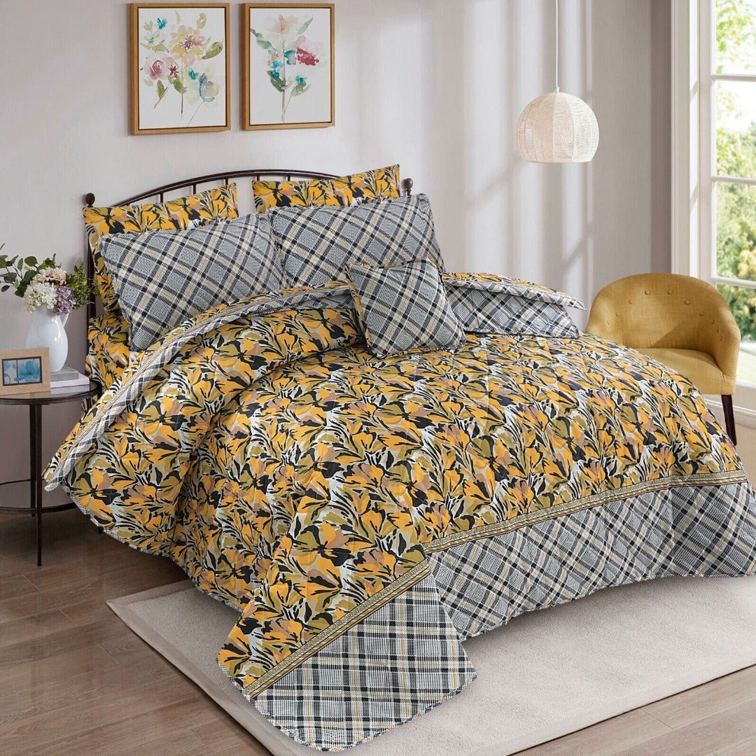 Qune Comforter Set 7Pcs